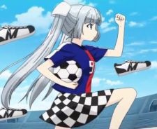 miss monochrome the animation soccer hen